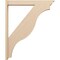 Ekena Millwork 5 1/2-in W x 38-in D x 46-in H Funston Trad Rough Cedar Woodgrain TimberThane Outlooker, Primed Tan OUTUR055X38X46FST04RCPR - alternate 2